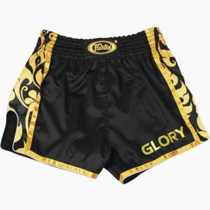 Шорти - Fairtex Muay Thai Shorts Glory BSG - Black ​